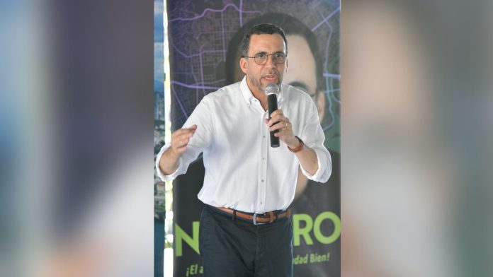 Andrés Navarro, aspirante a alcalde del Distrito Nacional y miembro del Comité Político del Partido de la Liberación Dominicana (PLD)