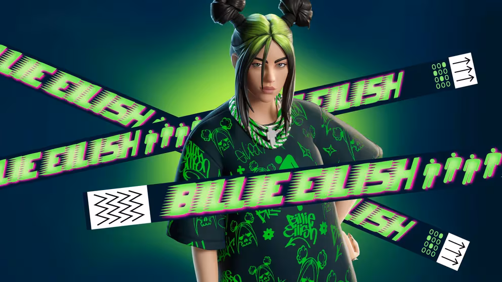 Billie Eilish ya tiene Skin en el universo de Fornite